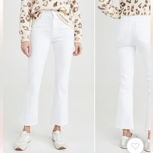 Mother the hustler ankle fray jeans